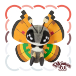 Officiële Pokemon center Pokemon fit knuffel Vivillon (High plains Pattern) 15cm